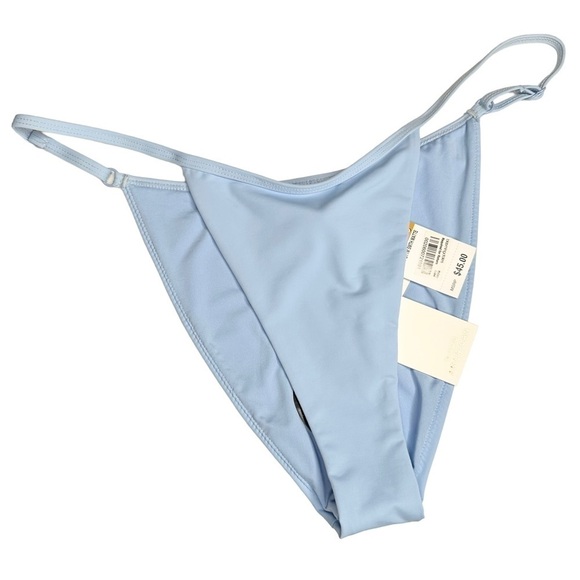 NWT GOOD AMERICAN Powder Blue Perfect Fit Swim Bottom - Picture 1 of 5